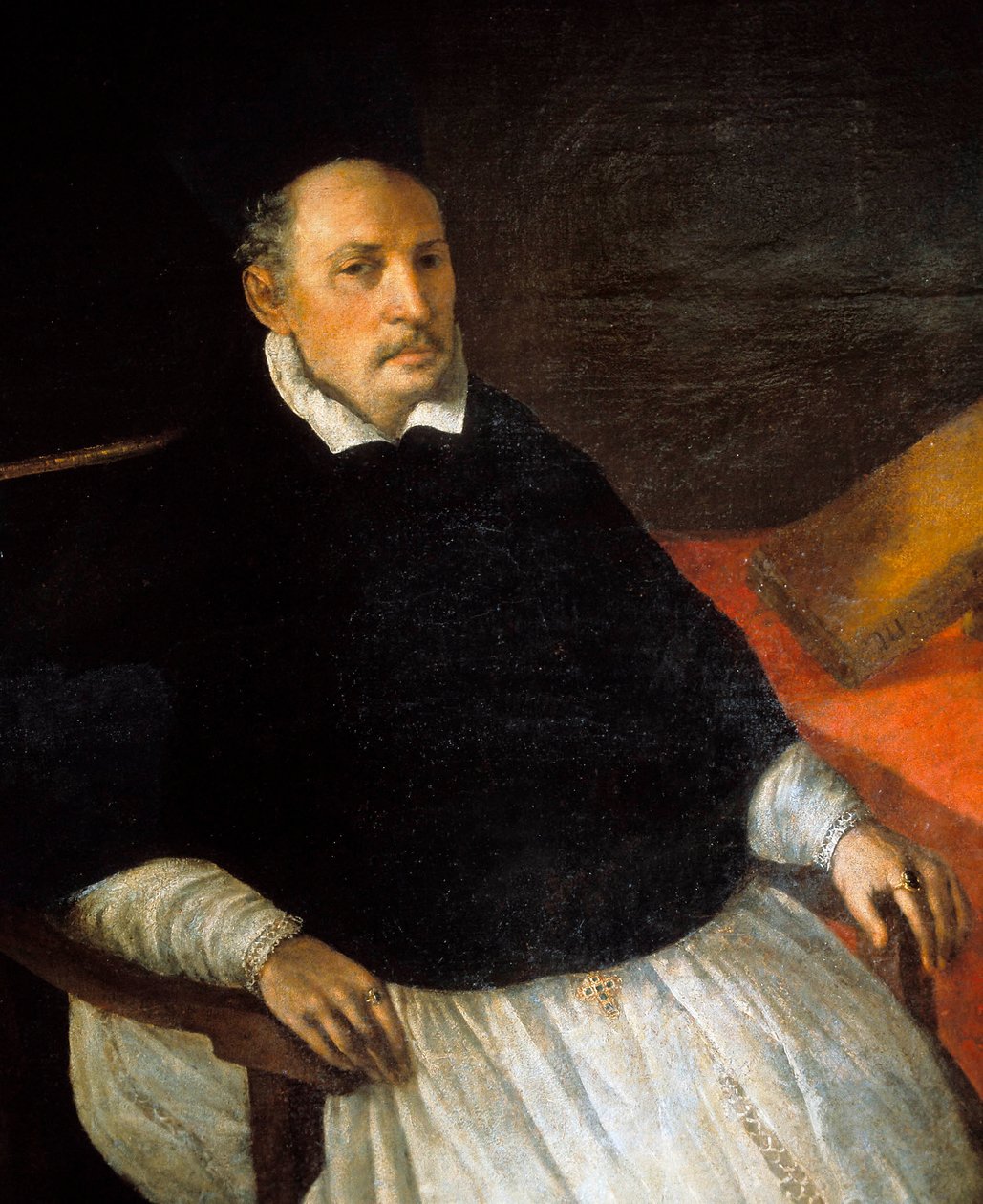 Muotokuva Diego Dezasta (1443-1523), espanjalainen dominikaaninen munkki ja inkvisiittori tekijältä Francisco de Zurbaran