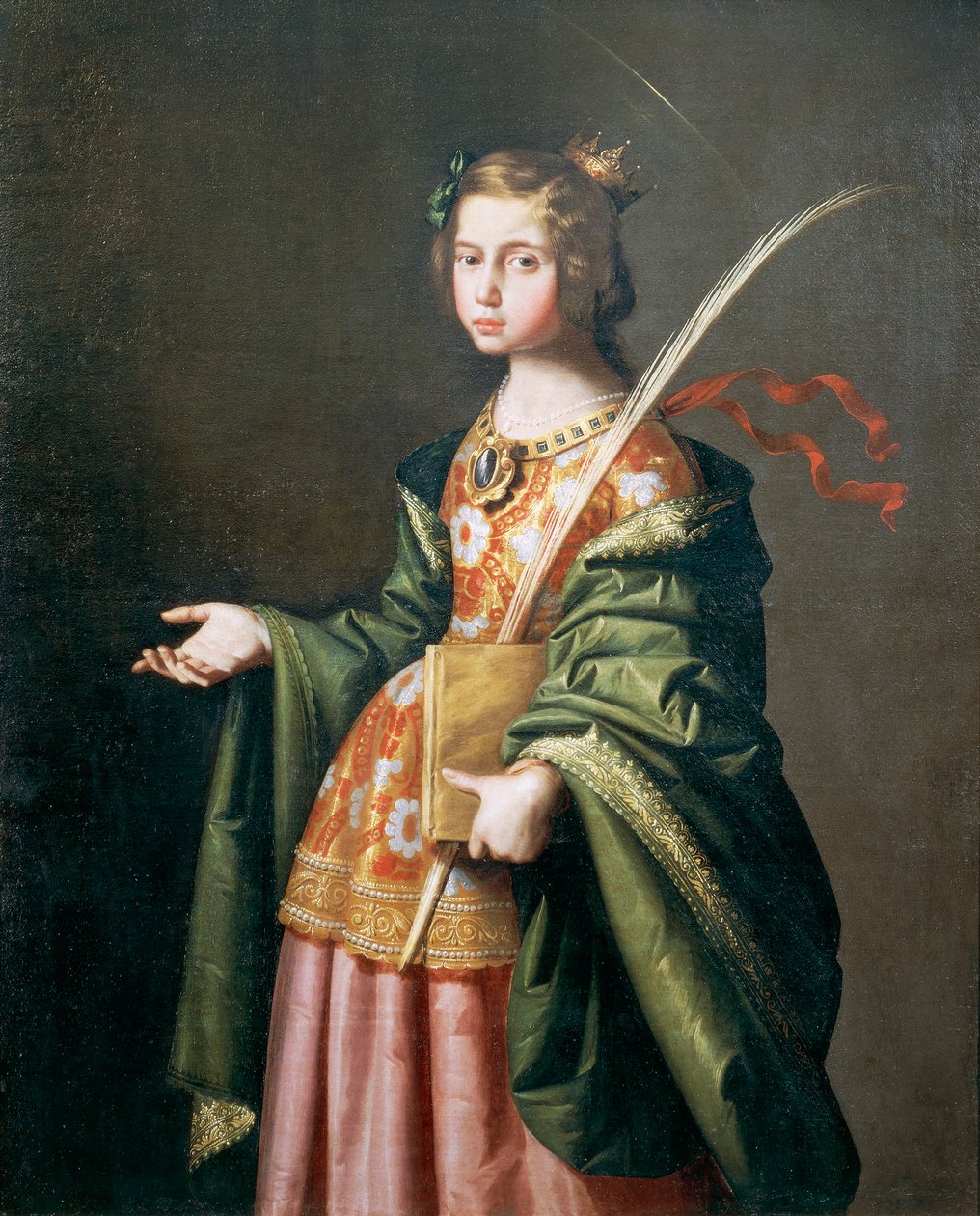 Retrato de Elizabeth da Turíngia Finlandês tekijältä Francisco de Zurbaran