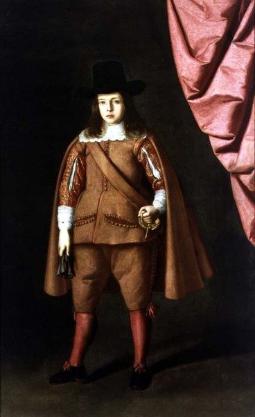 Pojan muotokuva (Medinacelin herttua) tekijältä Francisco de Zurbaran
