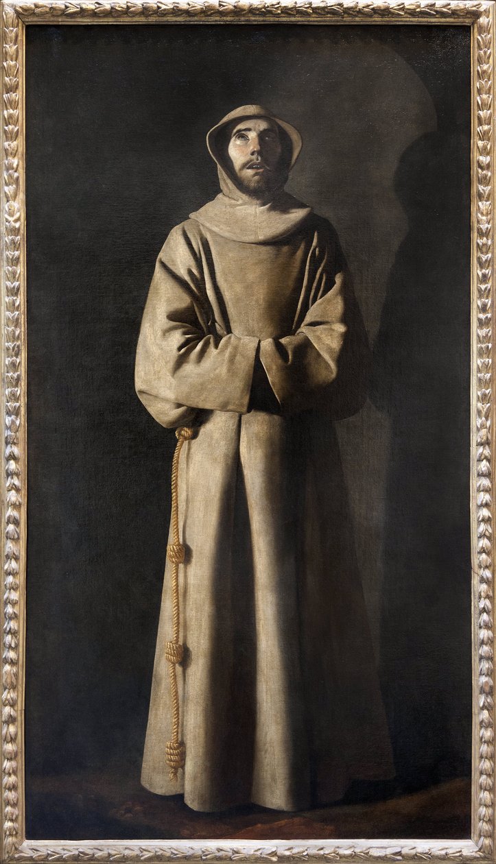 Pyhä Francois Assisilainen. Paavi Nikolai V (1397-1455) ja Sixtus IV (1414-1484), vieraillessaan Pyhän Francois