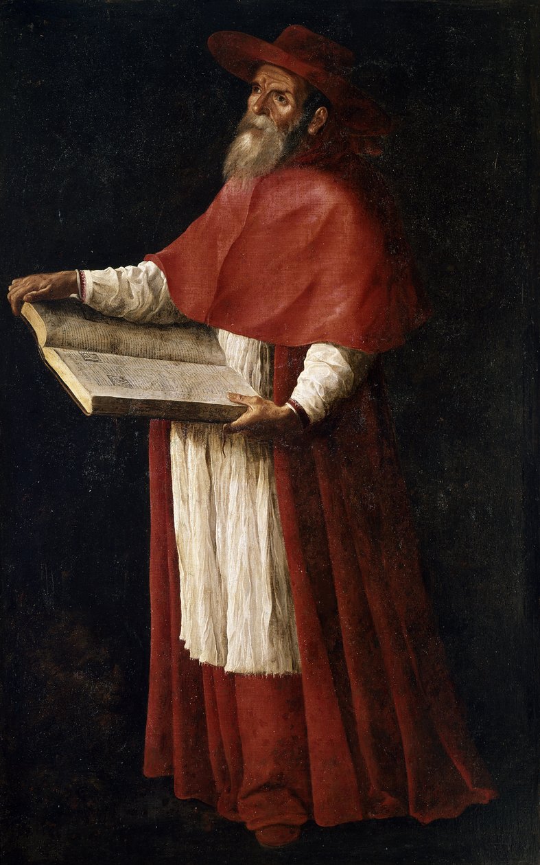 Pyhä Jerome tekijältä Francisco de Zurbaran