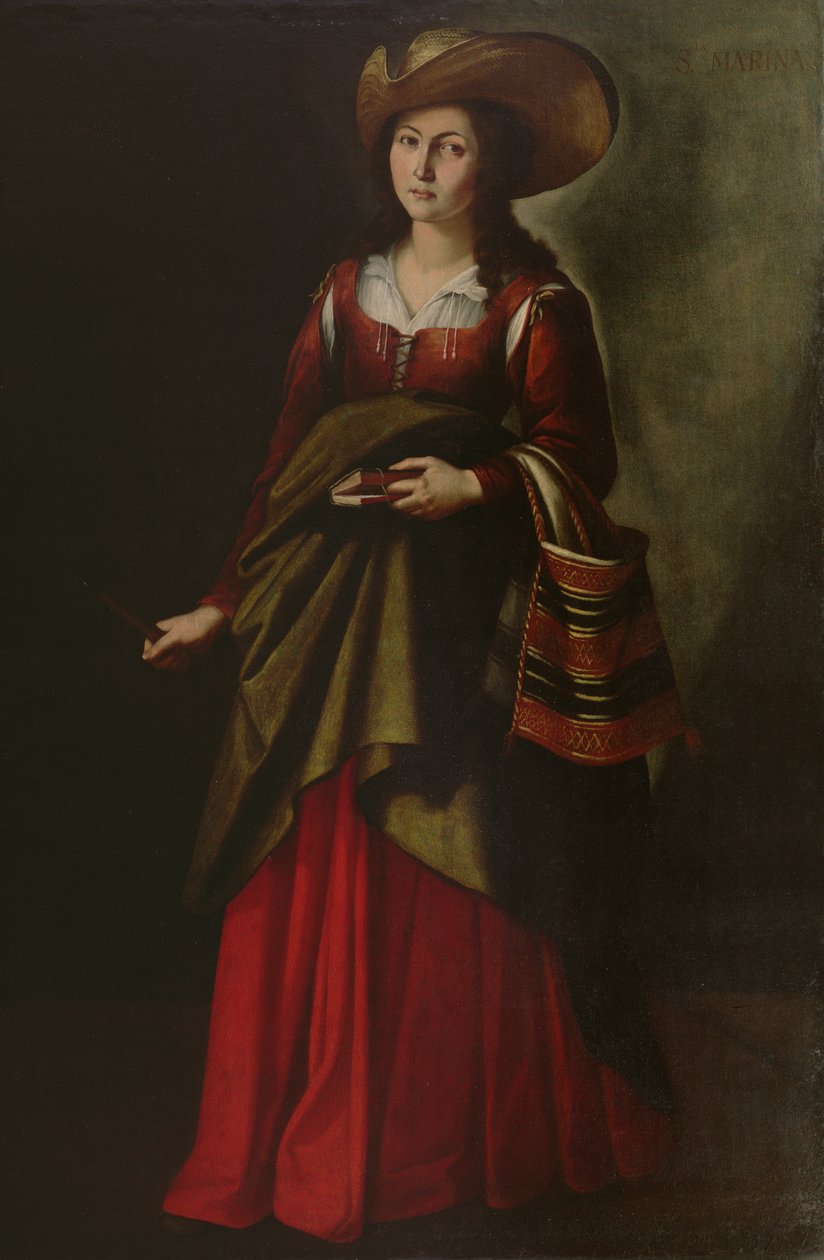 St. Marina tekijältä Francisco de Zurbaran