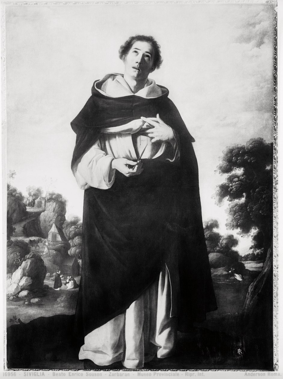 Siunattu Henry Suso, n. 1636-38 tekijältä Francisco de Zurbaran