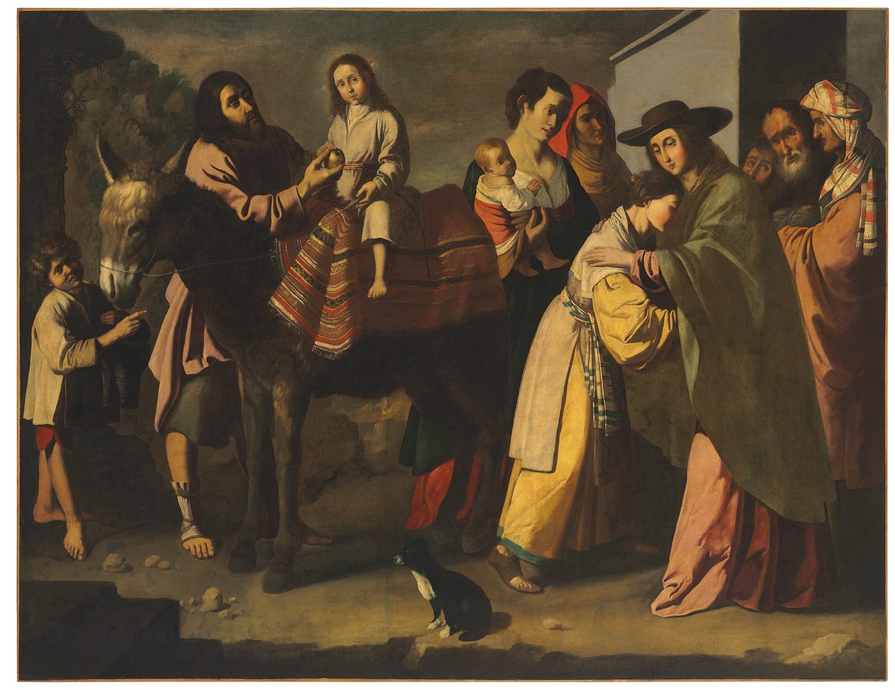 Paluu Egyptistä tekijältä Francisco de Zurbaran