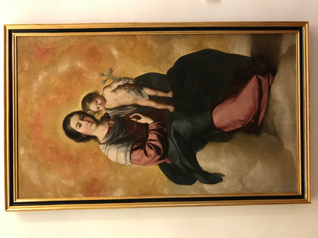 Francisco de Zurbarán - Rukousnaarion neitsyt tekijältä Francisco de Zurbaran