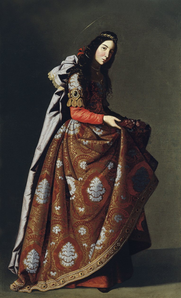 Espanja: Santa Casilda Saint Casilda tekijältä Francisco de Zurbaran