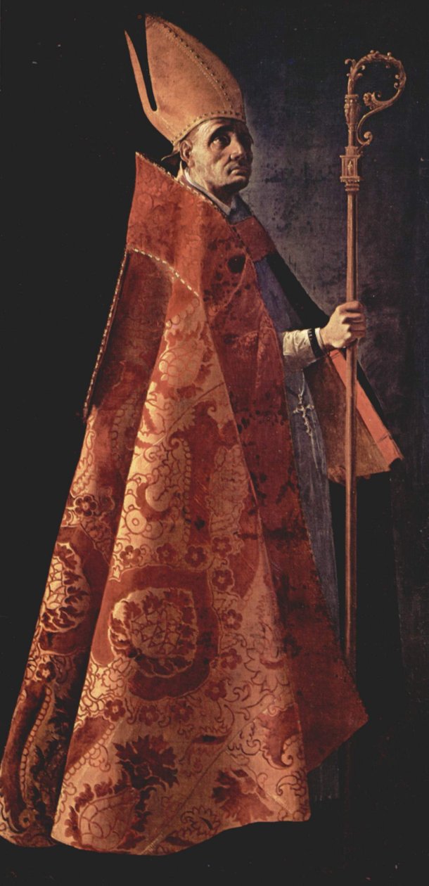 Espanja: Santo Obispo Saint Ambrose tekijältä Francisco de Zurbaran