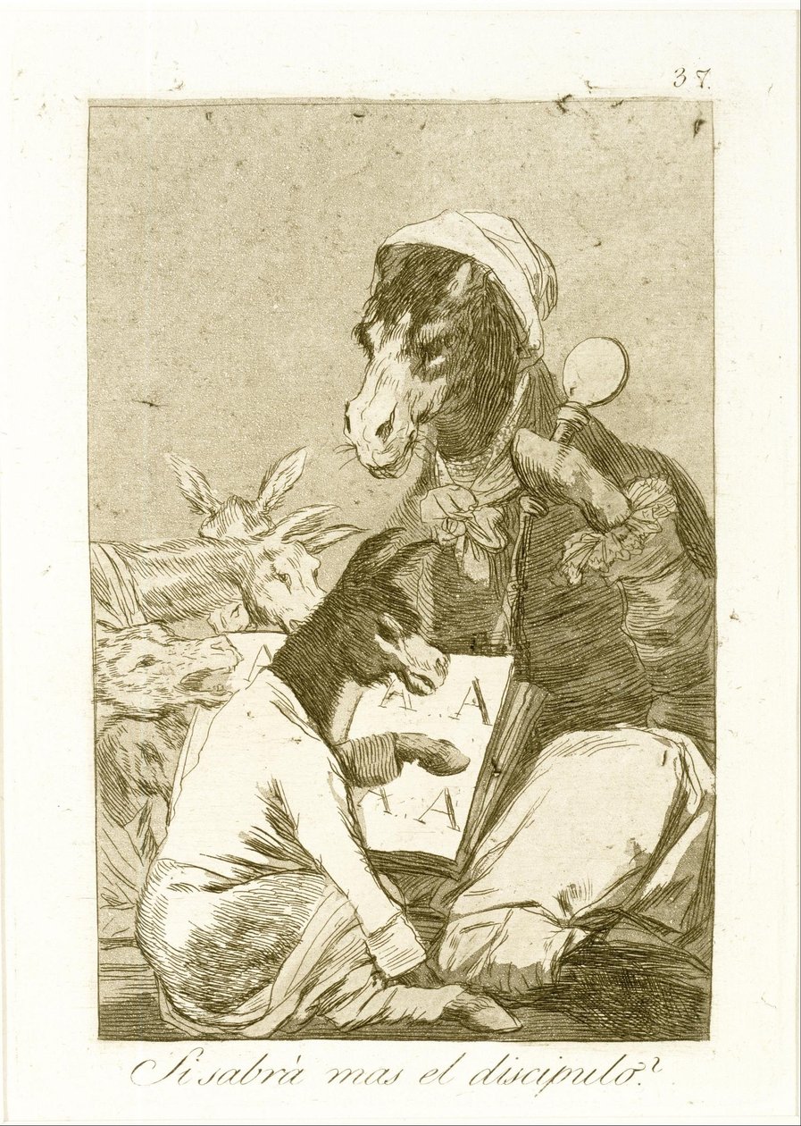 Voisiko oppilas tietää enemmän tekijältä Francisco de Goya