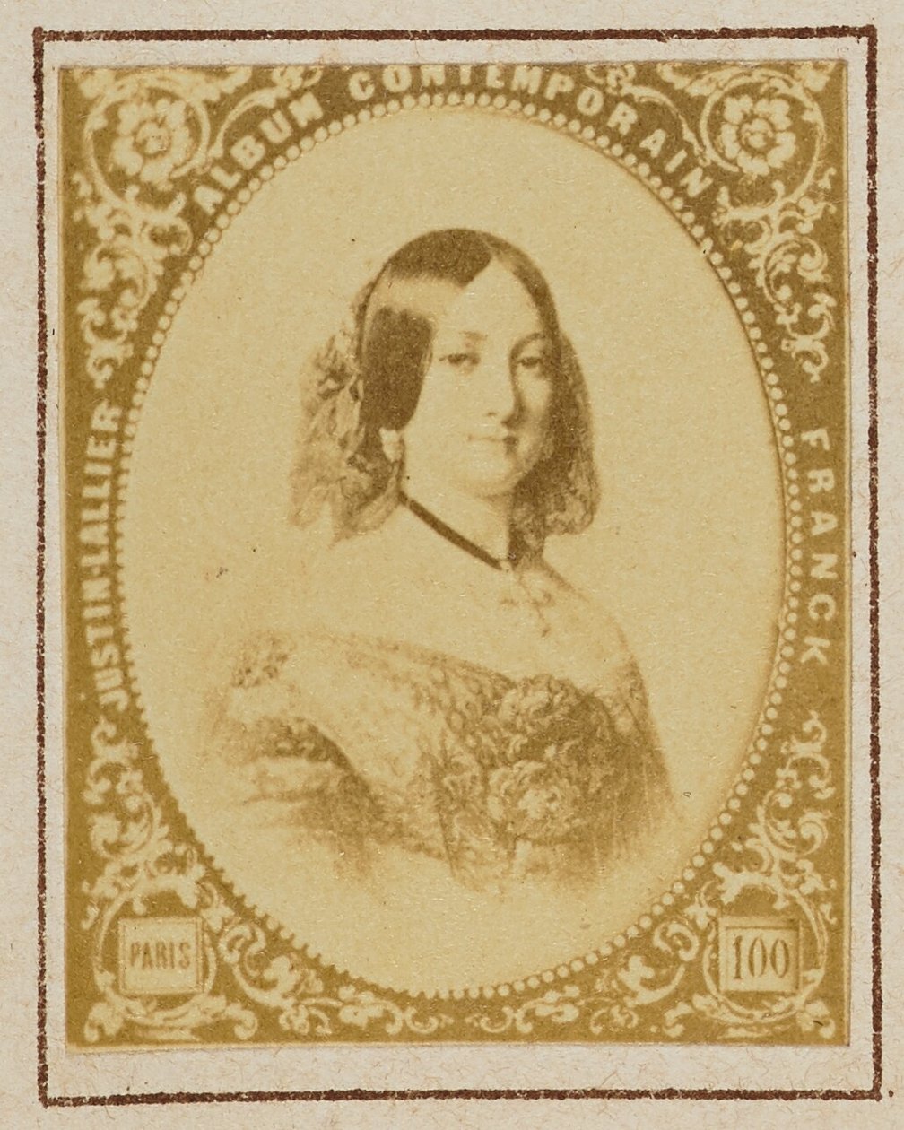 Infanta María Luisa Fernanda, Espanjan infantti, Montpensierin herttuatar tekijältä Franck (François Marie Louis Alexandre Gobinet de Villecholles)