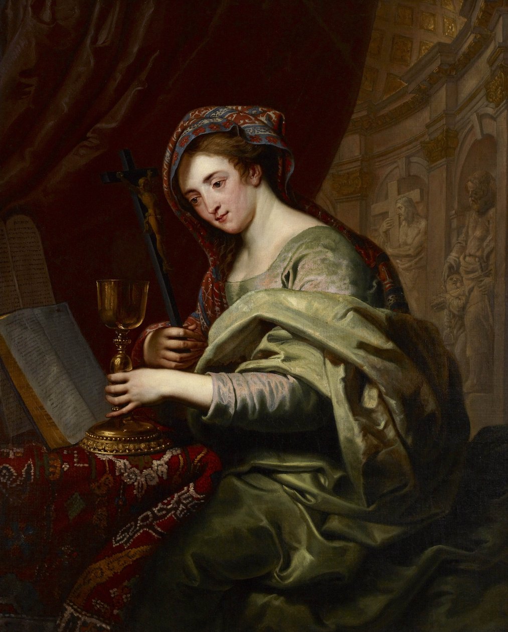 Faith, n. 1675-1700 tekijältä Franco Flemish School