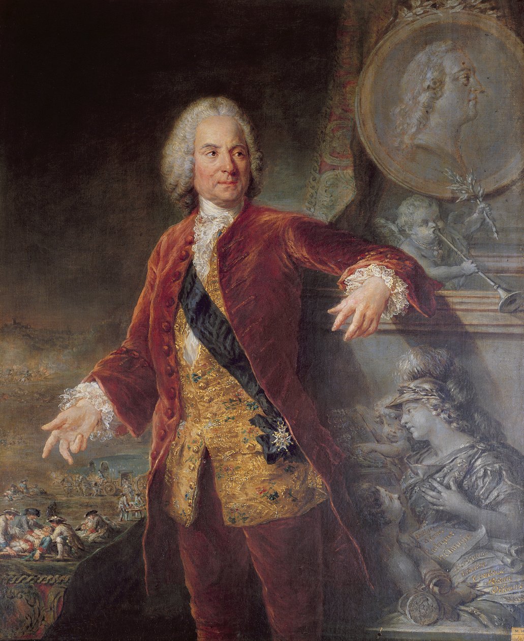Germain Pichault de la Martiniere (1697-1783) tekijältä Francois Adrien Grasognon Latinville