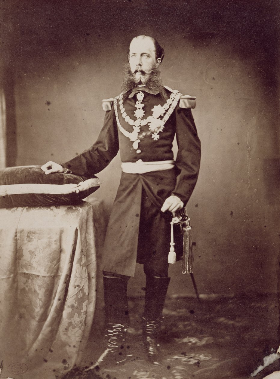 Ferdinand Maximilian Joseph I (1832-67) Itävallan arkkiherttua ja Meksikon keisari tekijältä Francois Aubert