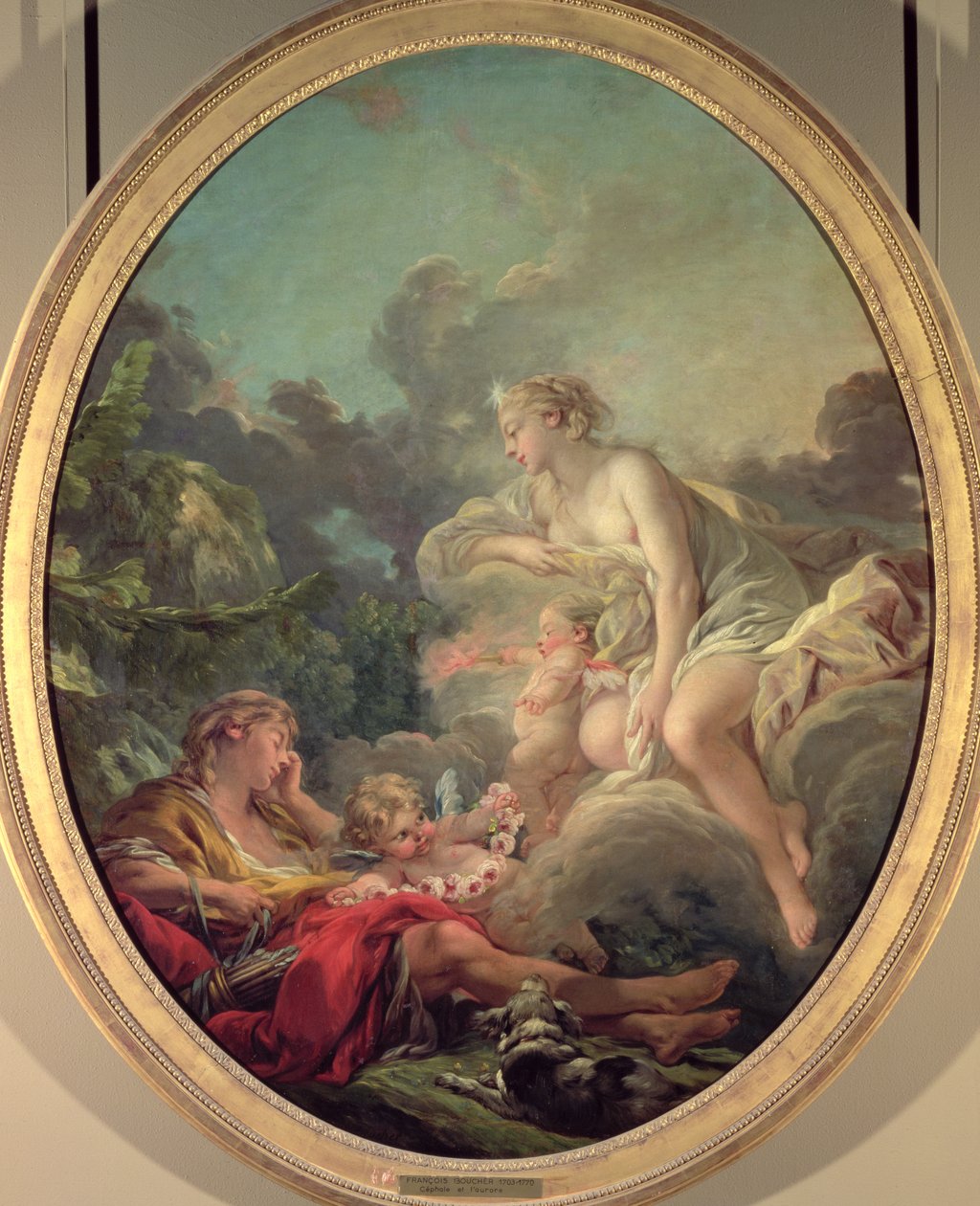 Cephalus ja Aurora, 1764 tekijältä François Boucher