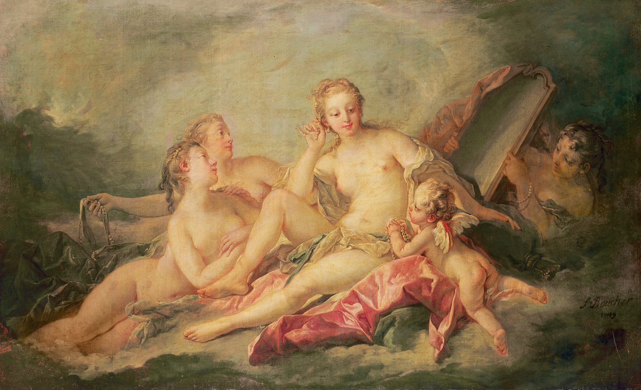 Venuksen wc, 1749 tekijältä François Boucher
