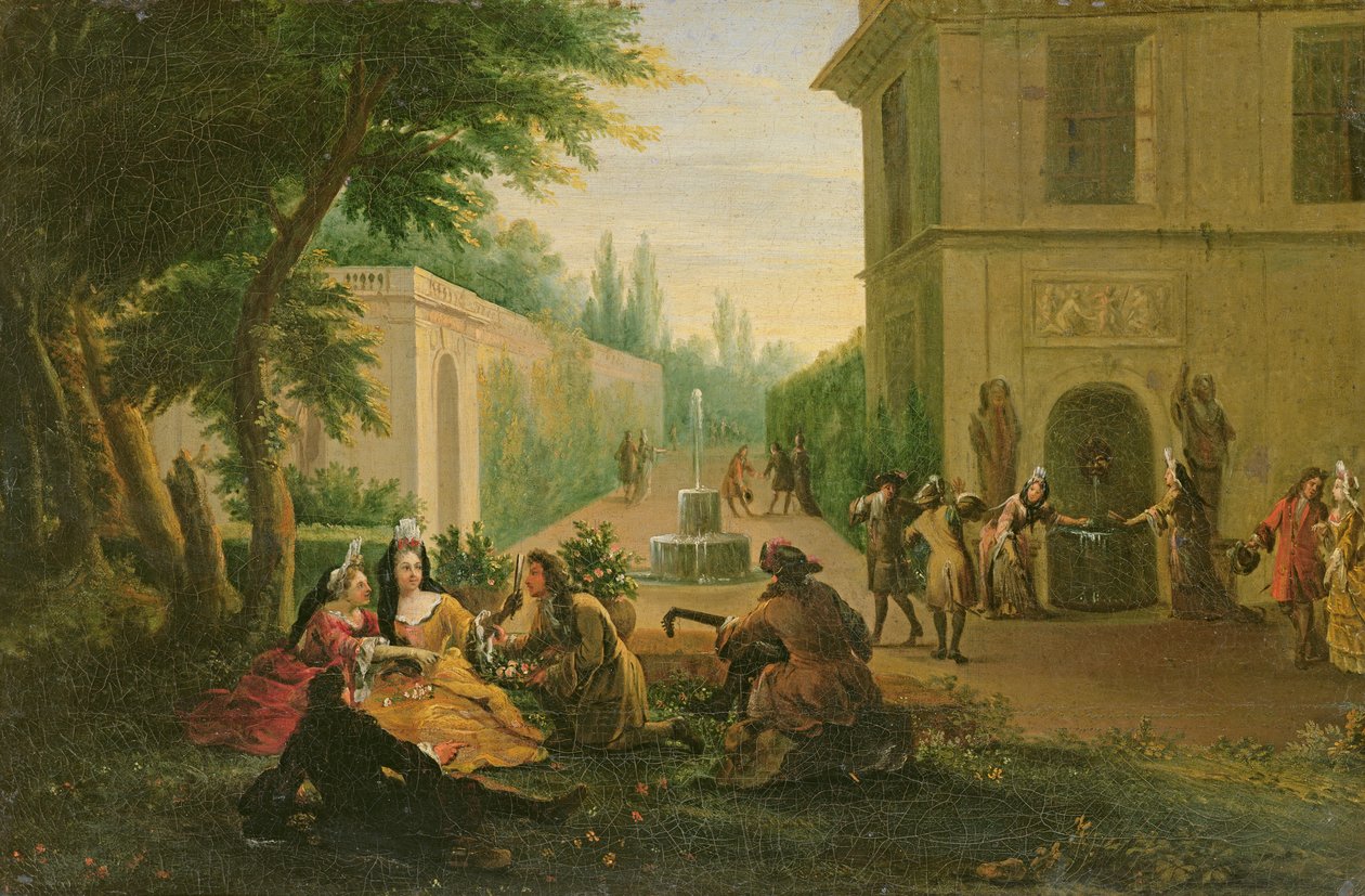 Lounas puistossa tekijältä François Boucher