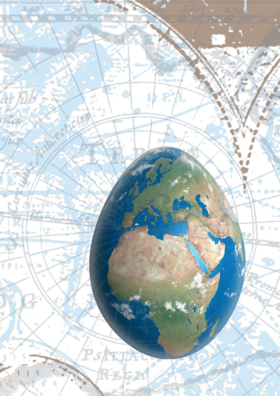 Egground the World, 2015, digitaalinen tekijältä Francois Domain
