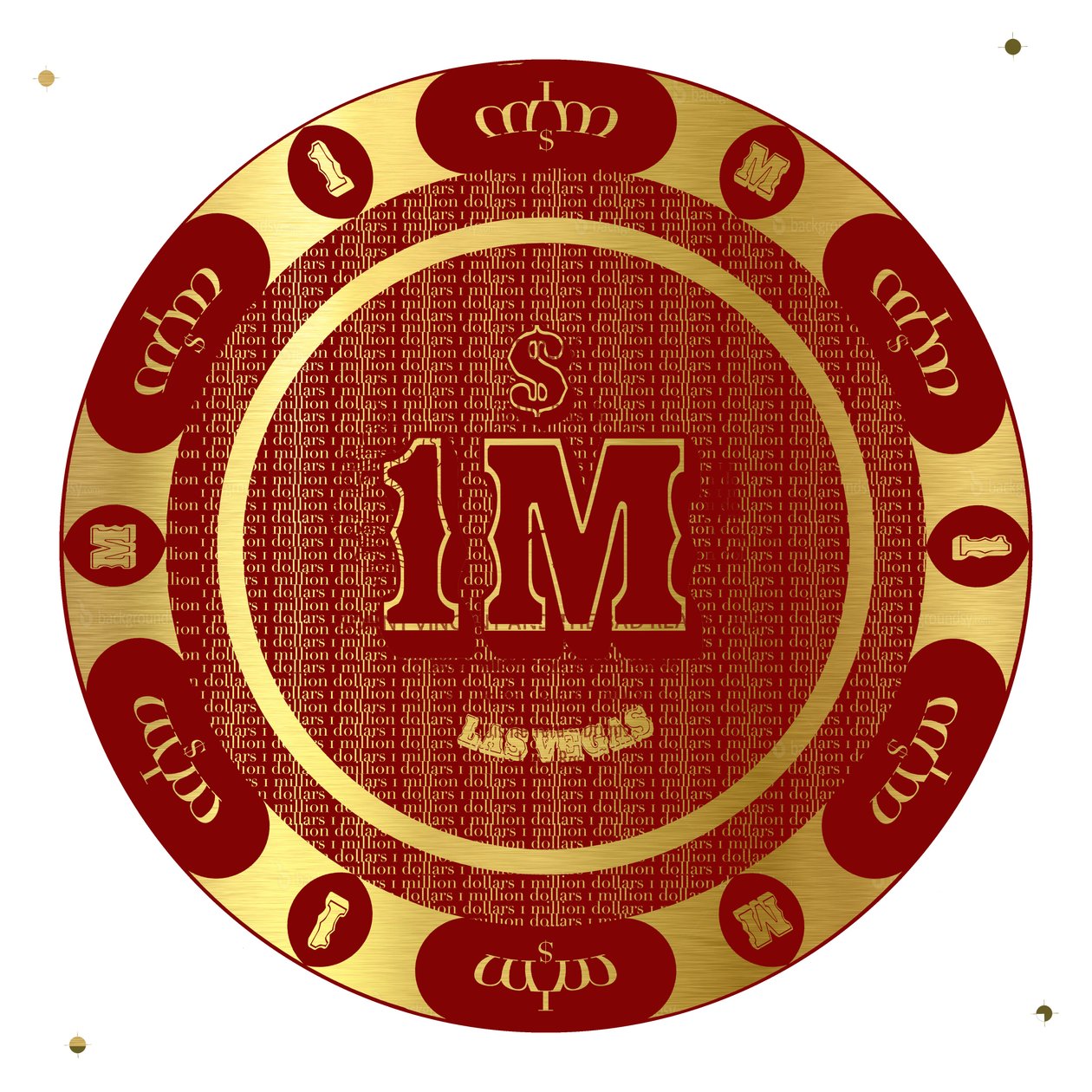 PokerChip 1M, 2015, digitaalinen tekijältä Francois Domain