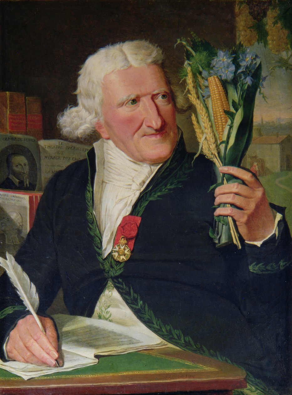 Antoine Augustin Parmentierin (1737-1813) muotokuva tekijältä Francois Dumont
