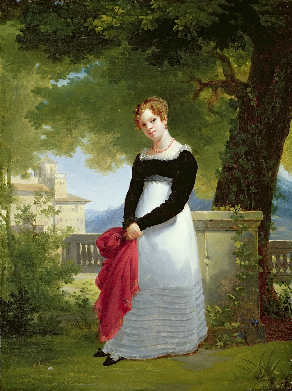 Adelaide-Sophie Cleretin muotokuva, n. 1817 (katso pari numerosta 282837) tekijältä Francois Edouard Picot