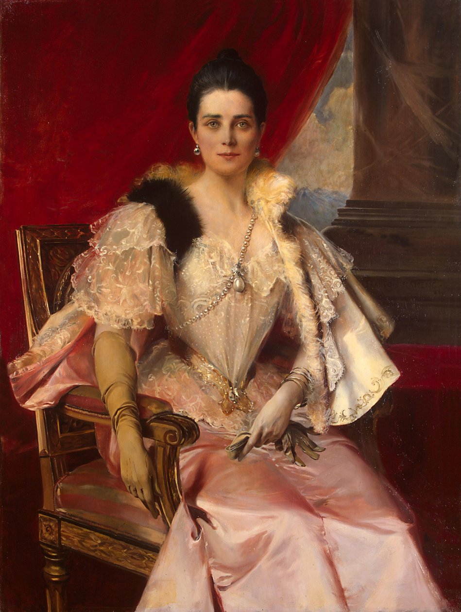 Muotokuva Zinaida Yusupovasta 1861-1939 tekijältä Francois Flameng