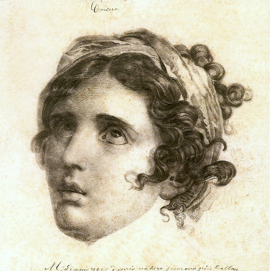 Corinne -tutkimus Corinnelle Cape Misenossa tekijältä Baron François Pascal Simon Gérard