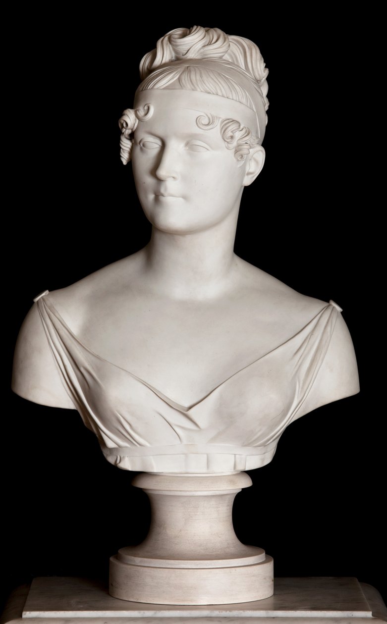 Keisarinna Josephinen rintakuva (Sevres-keksi) (katso myös 698747) tekijältä Francois Joseph Bosio
