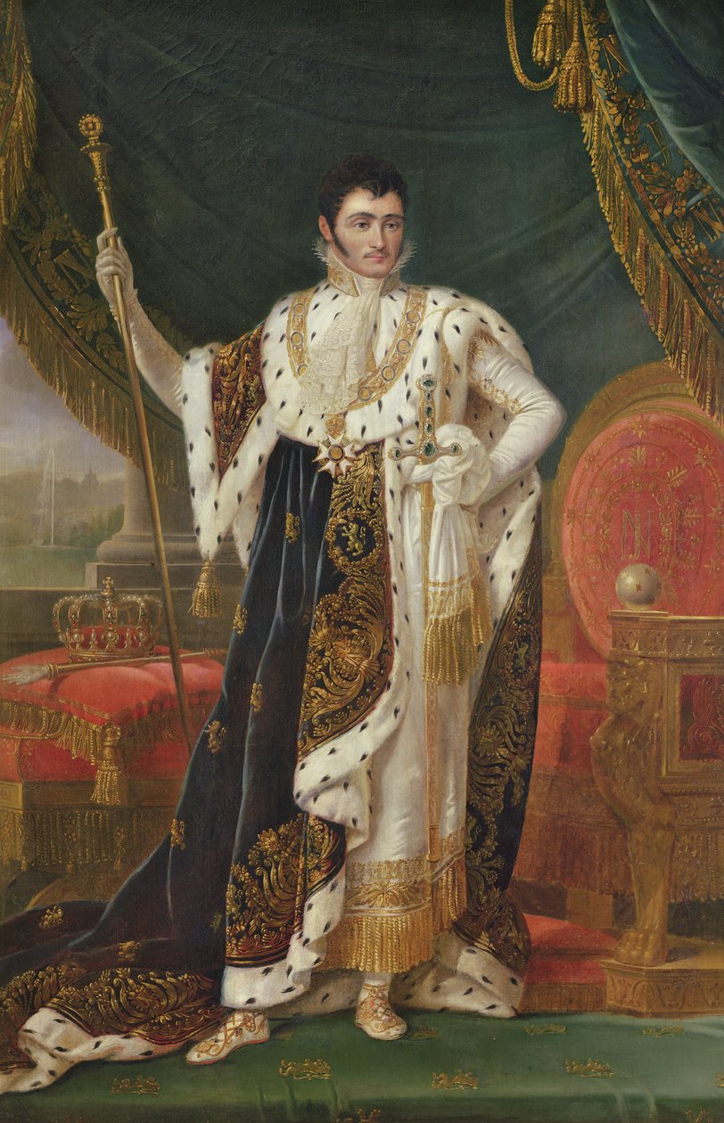 Jerome Bonaparten (1784-1860) muotokuva Westfalenin kuningas tekijältä Francois Josephe Kinson