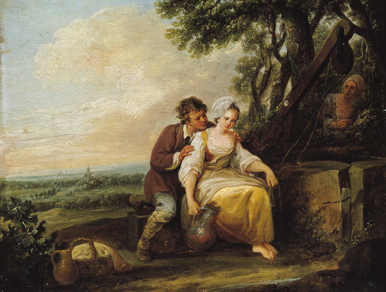 Galante Scenes, 1774 tekijältä Francois Louis Joseph Watteau