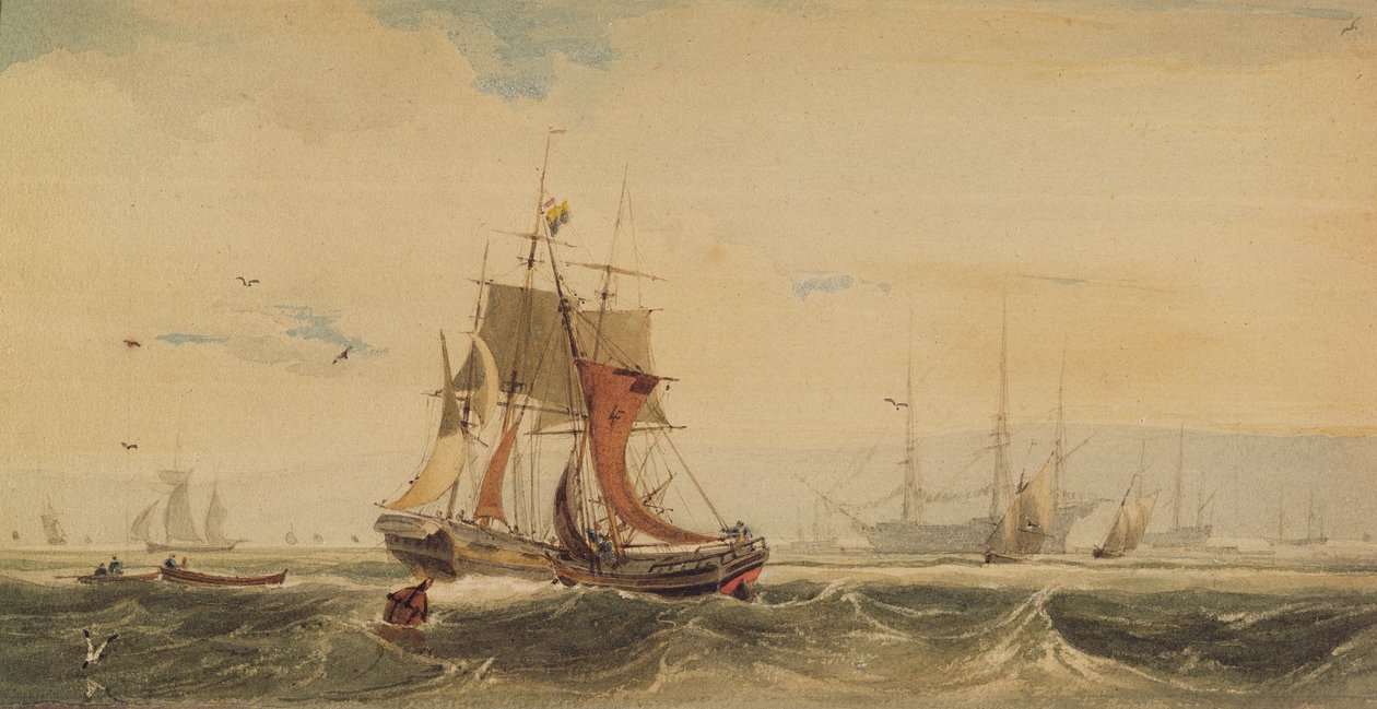 Merenkulku Medwaylla, Kent tekijältä Francois Louis Thomas Francia