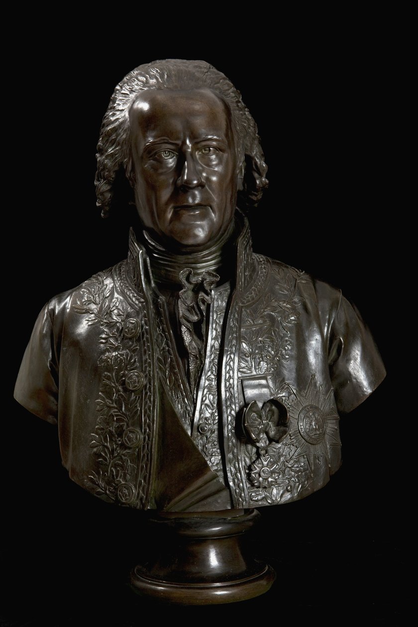 Jean-Etienne-Marie Portalisin rintakuva (pronssi) tekijältä Francois Masson