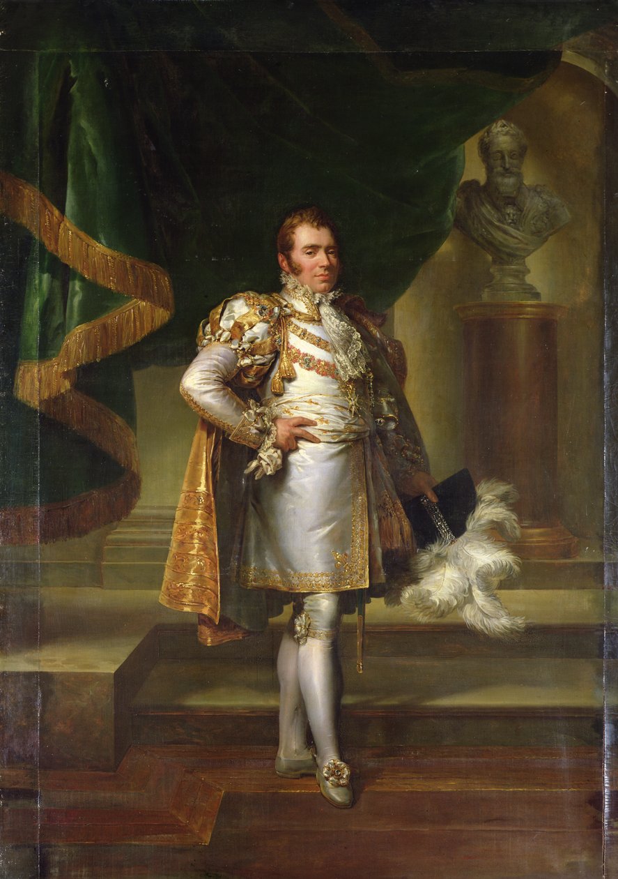Ranskan Kaarle-Ferdinand ranskalaisen prinssin asussa, 1820. tekijältä Baron François Pascal Simon Gérard