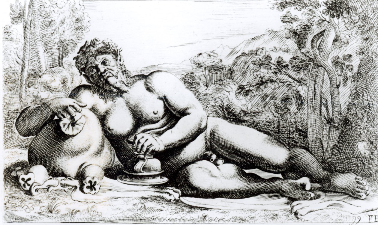 Silenus, n. 1653 tekijältä Francois Perrier