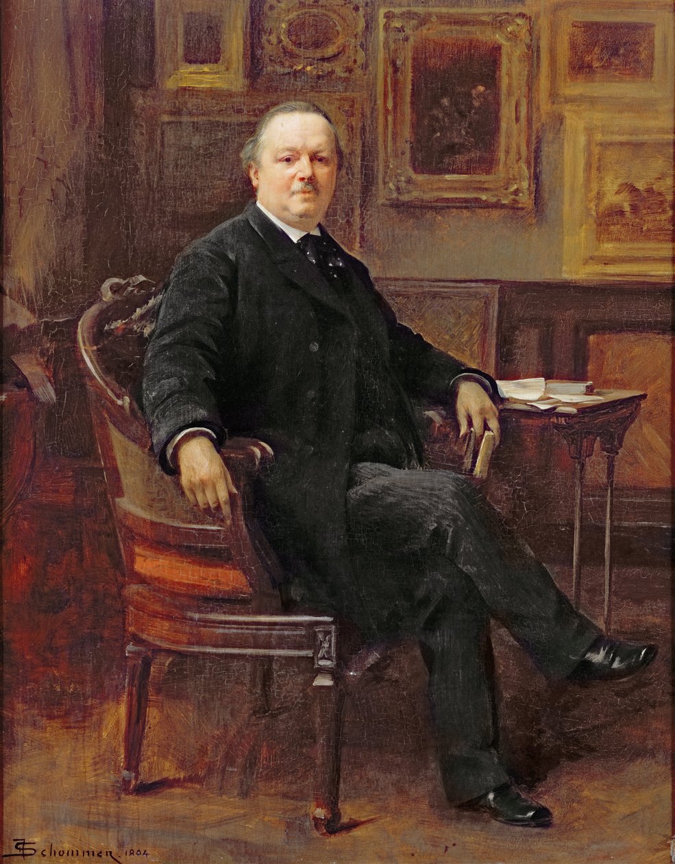 Jean-Baptiste Foucart (1823-98) 1894 tekijältä Francois Schommer