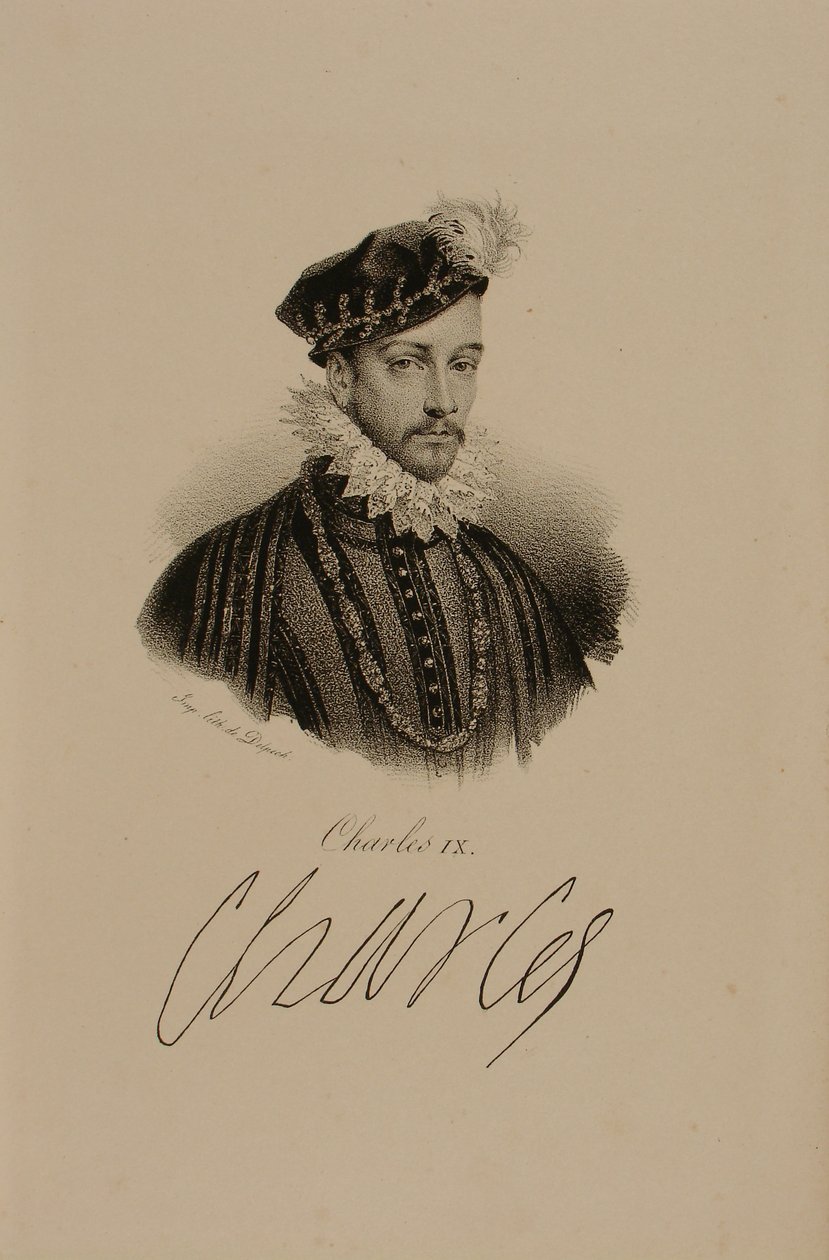 Kaarle IX (1550-74) tekijältä Francois Seraphin Delpech