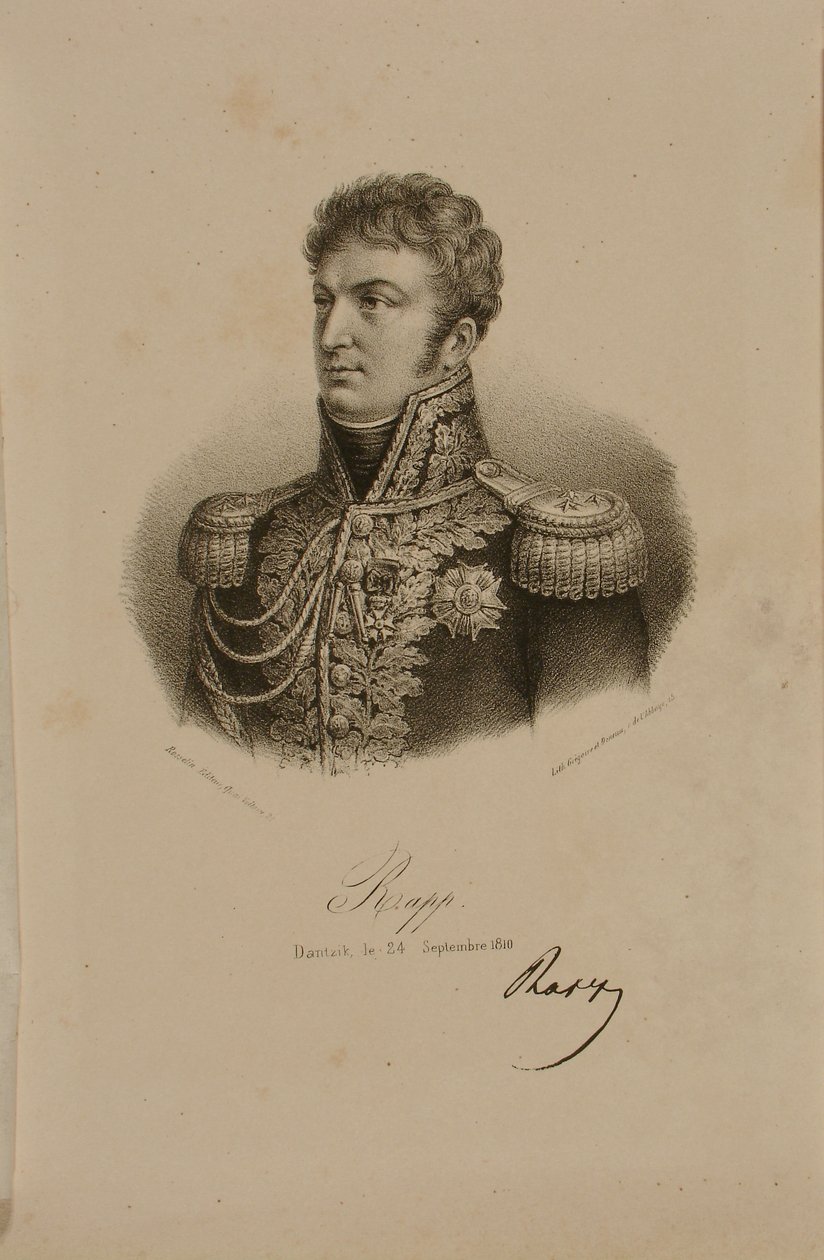 Kenraali Jean Rapp (1771-1821) tekijältä Francois Seraphin Delpech