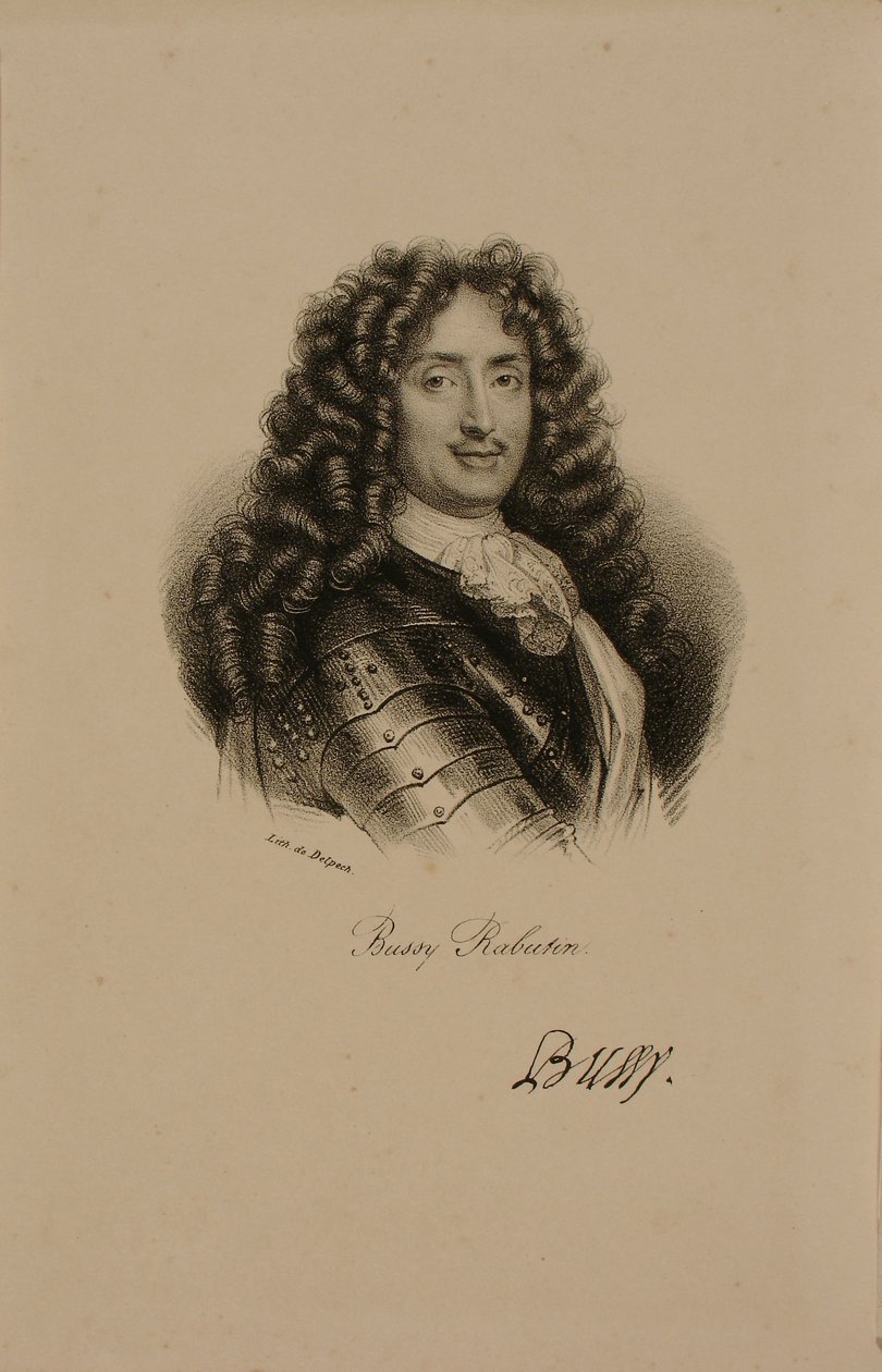 Muotokuva kreivi Roger Bussy de Rabutinista (1618-93) tekijältä Francois Seraphin Delpech