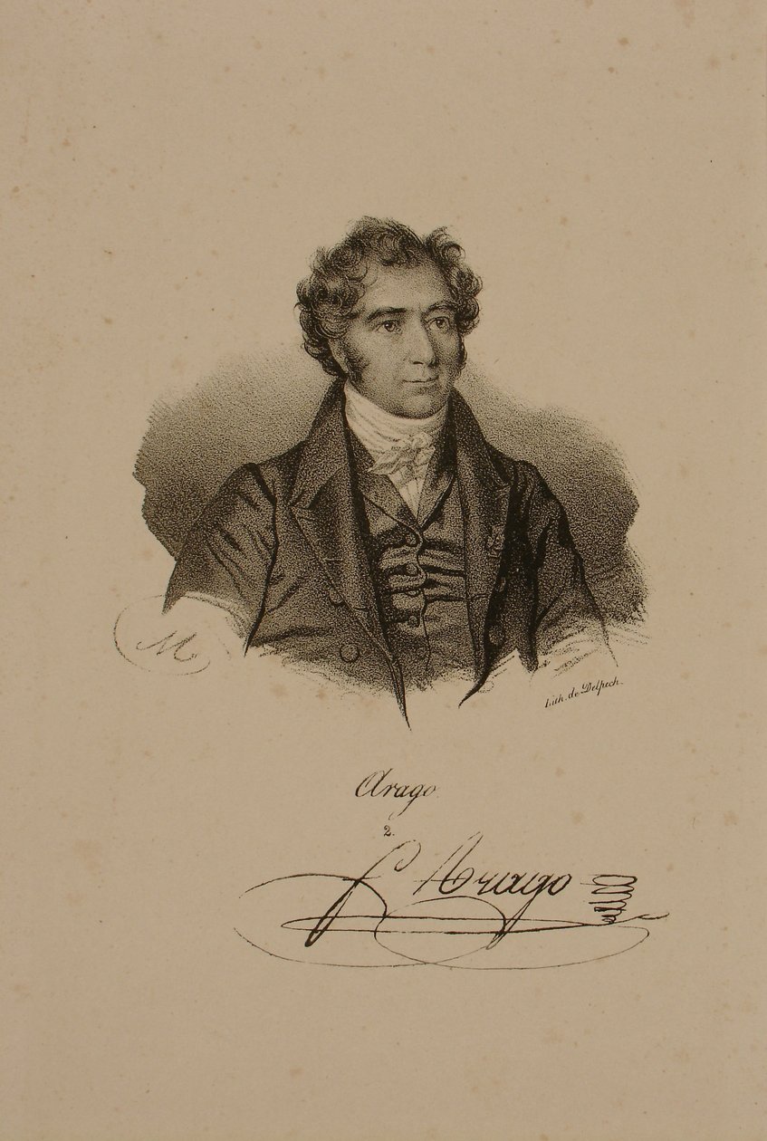 Dominique Francois Jean Aragon (1786-1853) muotokuva tekijältä Francois Seraphin Delpech
