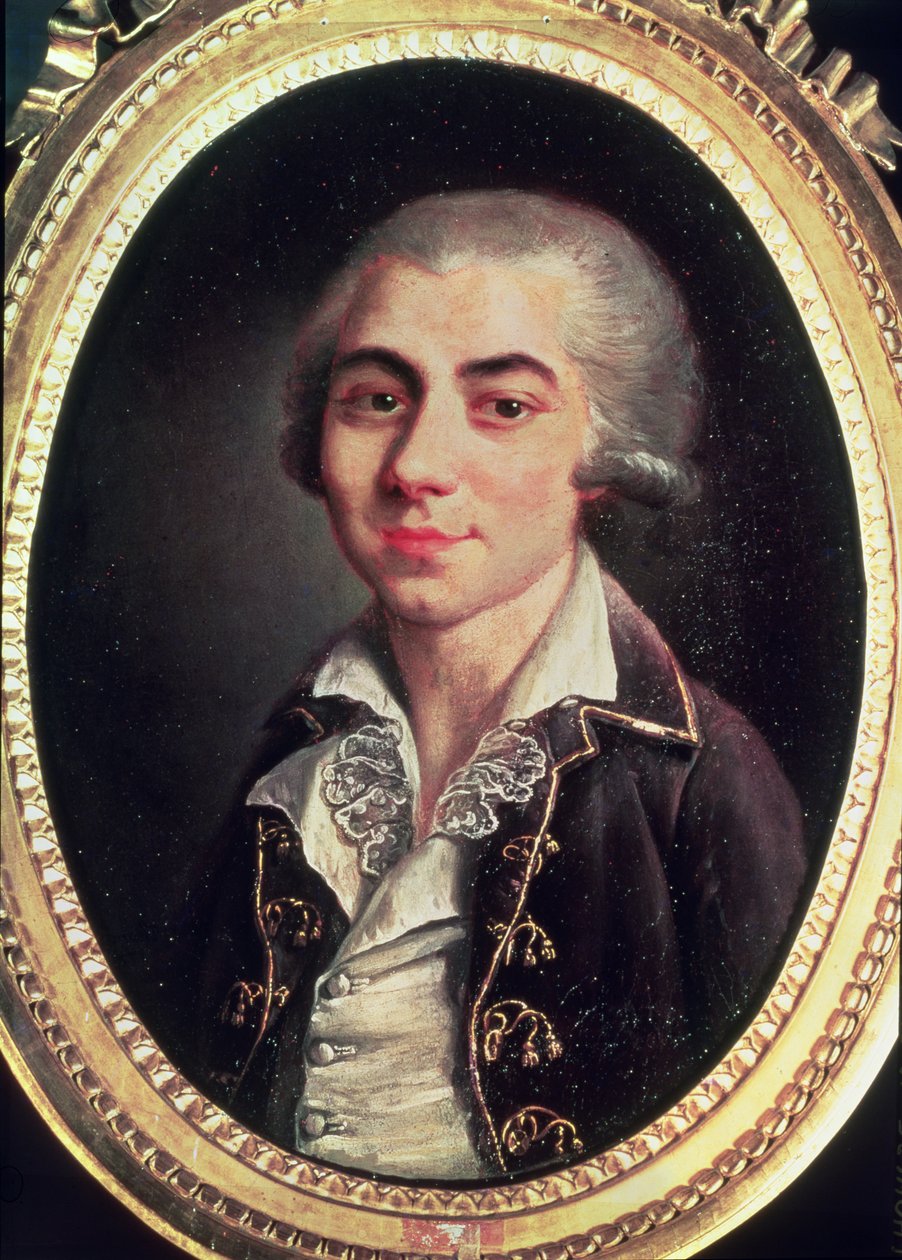 Muotokuva Andre Chenieristä (1762-94) tekijältä Francois Thomise