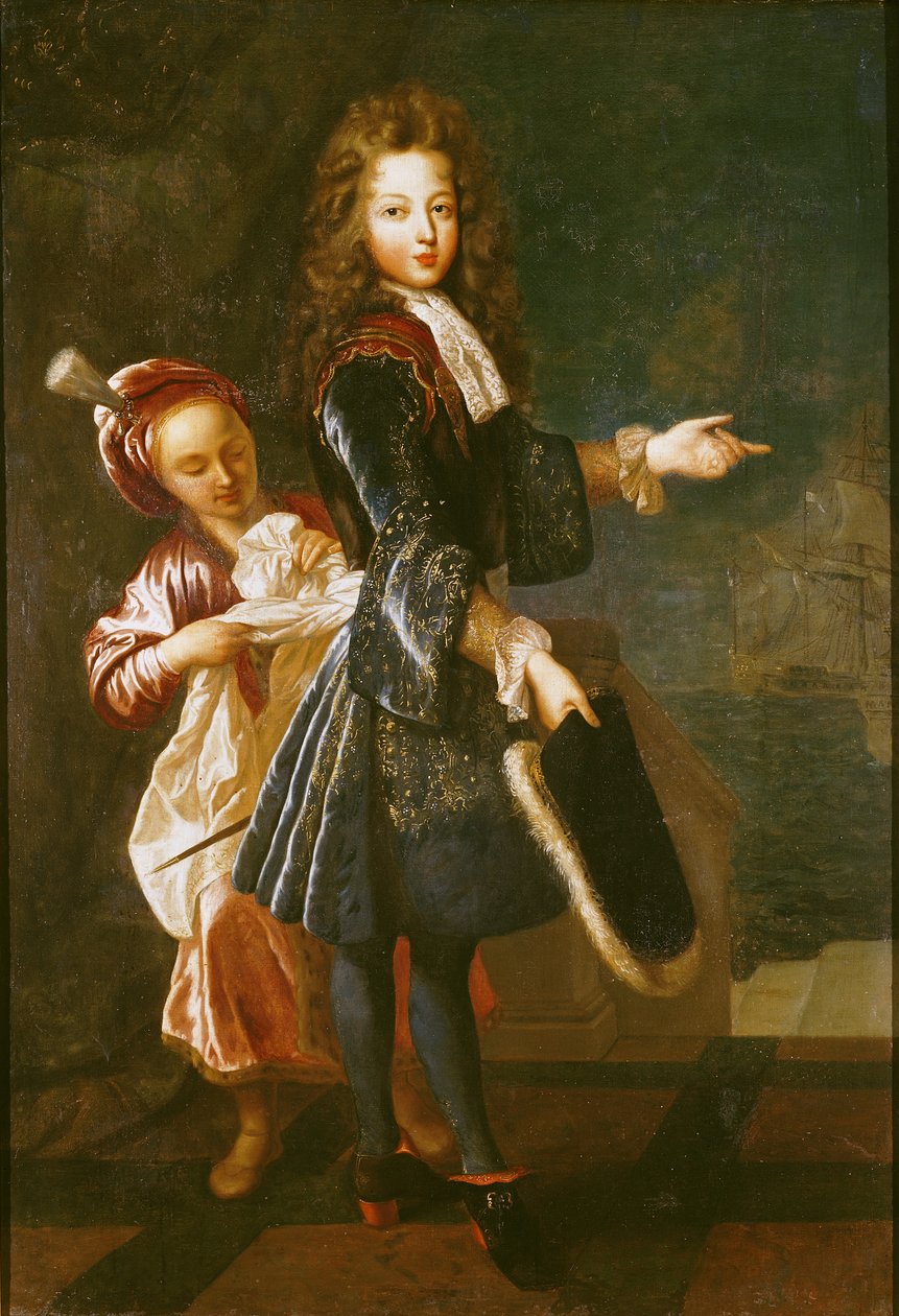 Toulousen kreivin Louis-Alexandre de Bourbonin (1678-1737) muotokuva tekijältä Jean François de Troy
