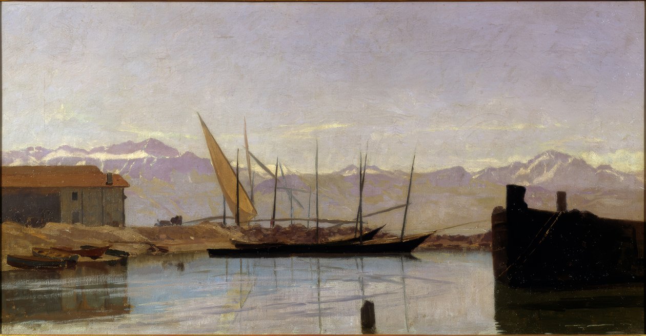 Paudexin satama tekijältä Francois-Louis-David Bocion