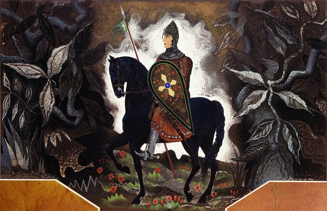 Norman Knight, n. 1932 (guassi laivalla) tekijältä Francois Louis Schmied