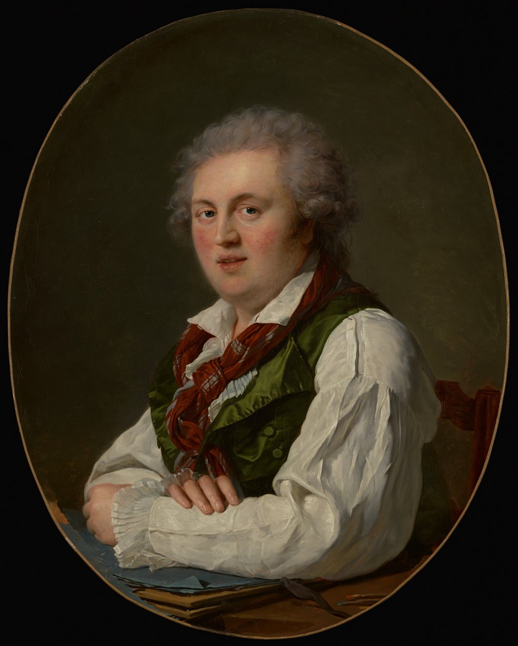 Laurent-Nicolas de Joubertin muotokuva tekijältä Francois-Xavier Fabre
