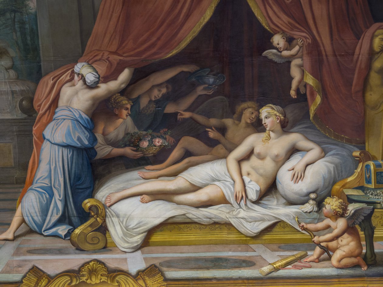 Allegorie du Feu edustaa Jupiteria ja Semeleä tekijältä Francois Perrier
