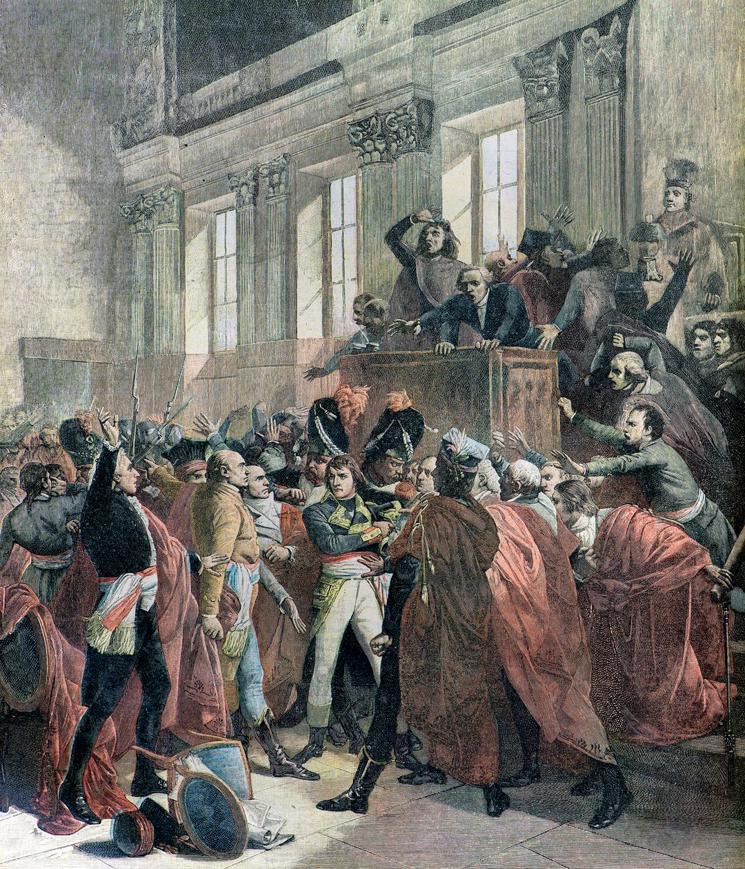 Bonaparte joutuu vastuuseen tekijältä Francois (after) Bouchot