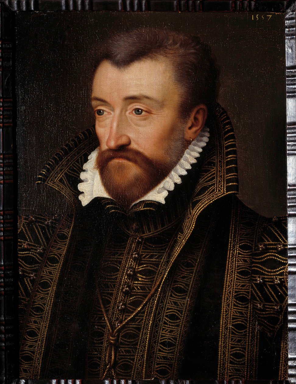 Antoine de Bourbonin, Vendomen herttuan (1518-1562), kuningas Henrik IV:n isän muotokuva Francois Clouet