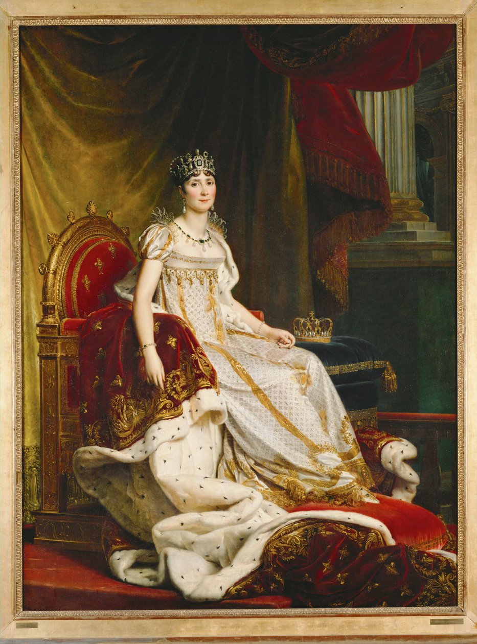 Josephine Beauharnais, keisarinna, keisari Napoleon I:n ensimmäinen vaimo ... tekijältä Francois (school of) Gerard