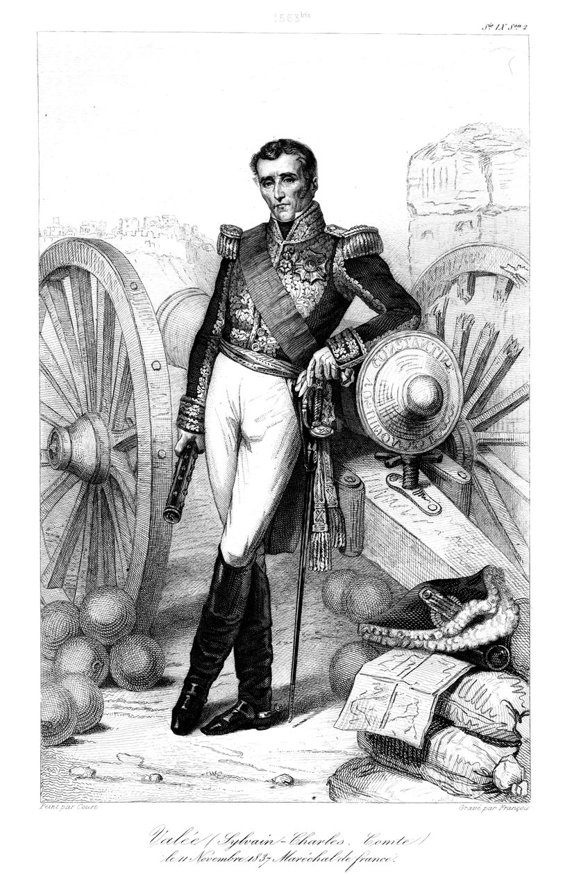 Sylvain Charles Valée 1773-1840, Ranskan marsalkka, 1839. tekijältä Francois