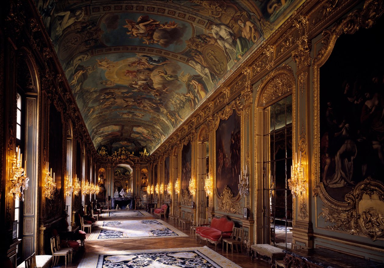 Golden Gallery Hotel de Toulousessa. Francois-Antoine Vassen arkkitehtuuri (1681-1736) tekijältä Francois Antoine Vasse