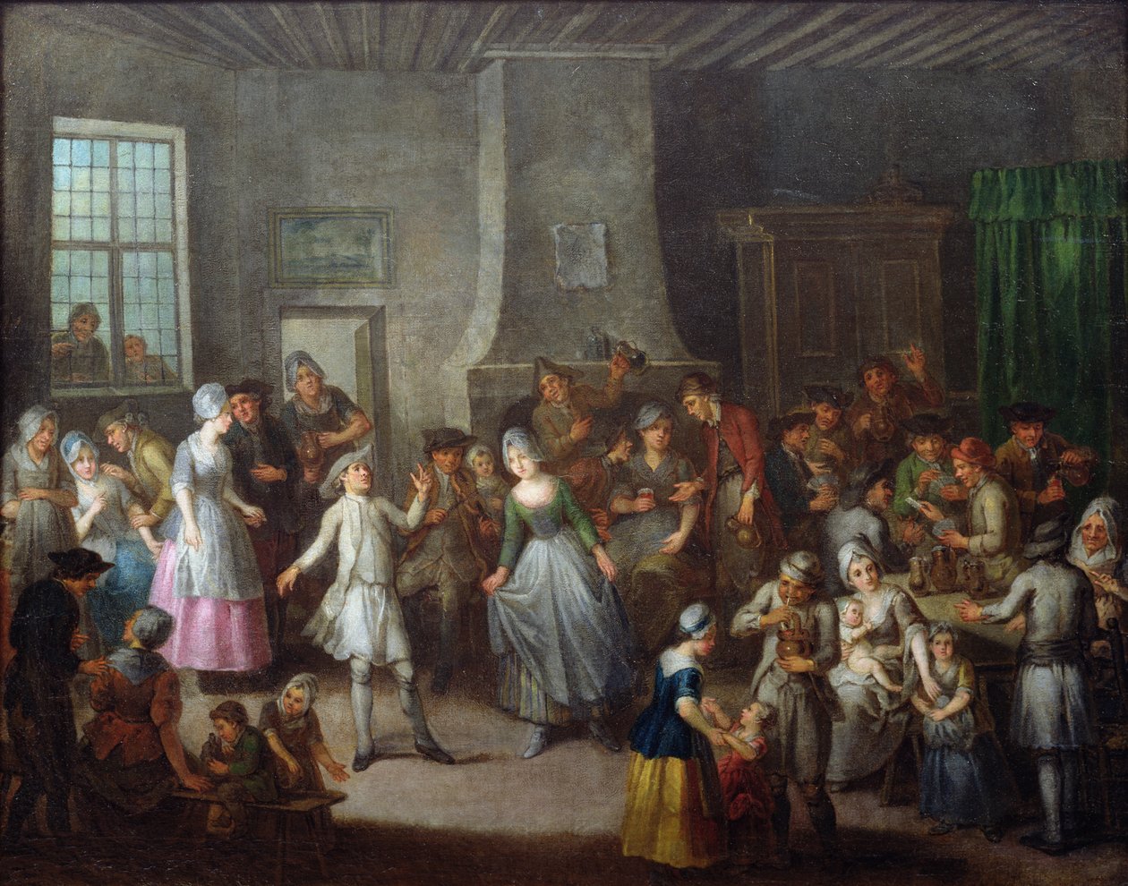 Tavernan sisustus tekijältä Francois Aubert