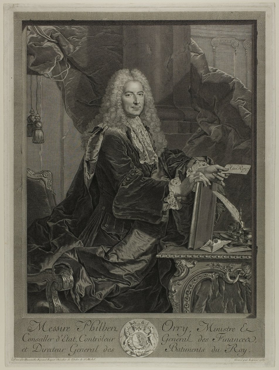 Philibert Orreyn muotokuva tekijältä Francois Bernard Lepicie
